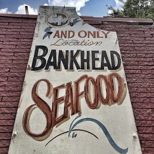 Bankhead Seafood Sign