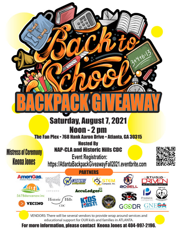 School Backpack Giveaway 2025 Near Me - David K. Main